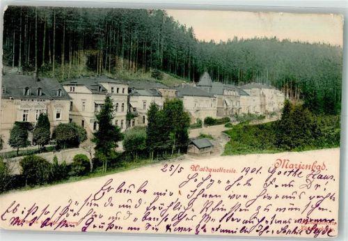 Marianske Lazne 1901 Straße Waldquellzeile