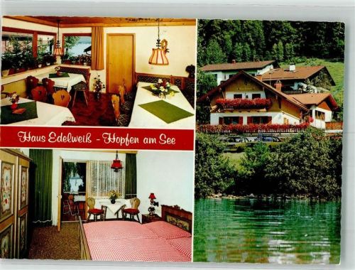 Hopfen 1982 Gasthaus Pension Edelsweiß