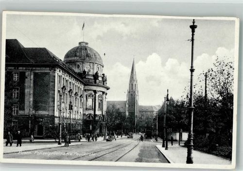Posen Pauli- Kirche Justizgebäude Polizeidirektion beschnitten