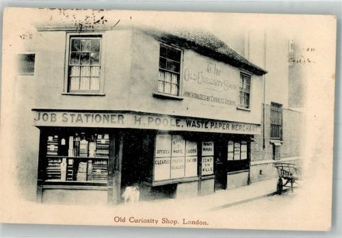 London 1906 Geschäft Old Curiosity Shop