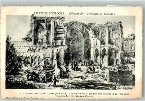 Toulouse Kirche um 1898-1809