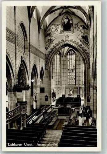 Urach Amandus- Kirche innen