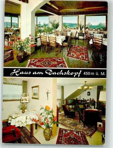 Dachsenhausen 1979 Gasthaus Pension Haus am Dachskopf