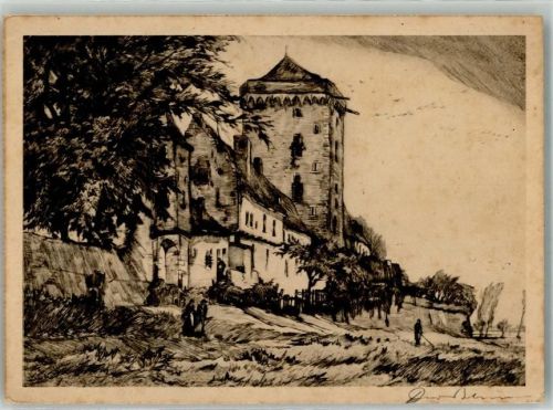 Zons sign. Blum Theo Rheinturm Eduscho Kaffee Bremen