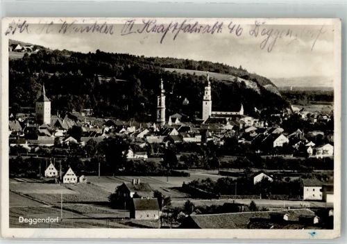 Deggendorf WK II Beschriftung auf der Bildseite
