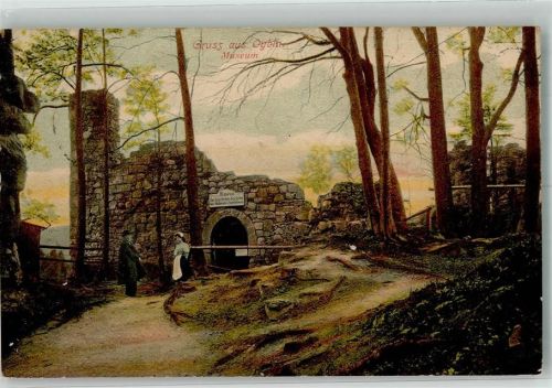 Kurort Oybin 1907 Museum auf dem Berg Oybin