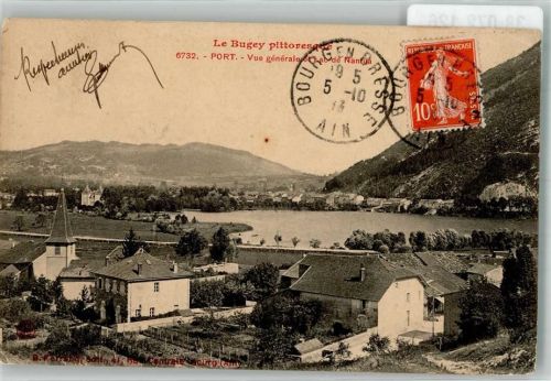 Belley 1913 Le Bugey Hafen