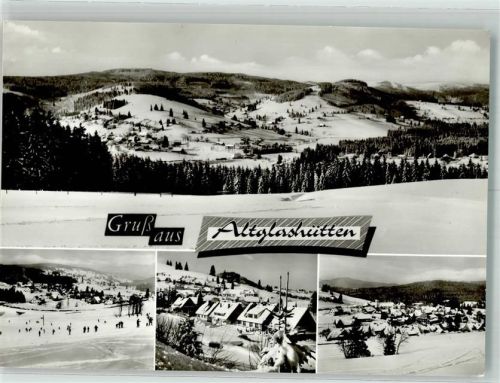 Altglashütten 1974 Winter Falkau