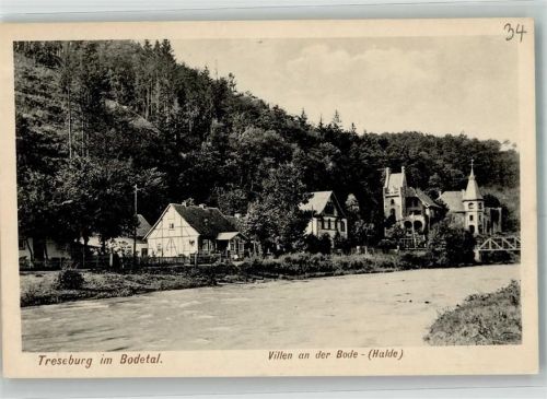 Treseburg Villen an der Halde im Bodetal
