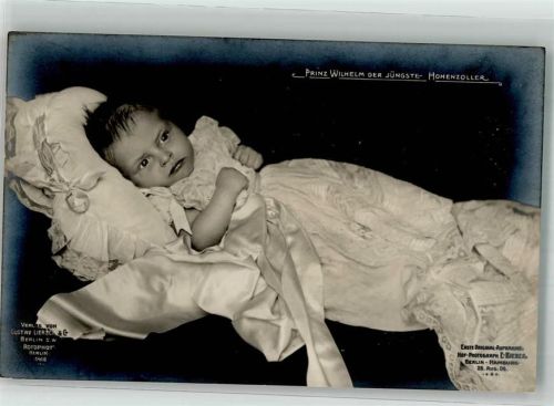 Foto E. Bieber Prinz Wilhelm d. jüngste Hohenzollern 4.7.06