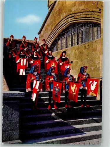 Orvieto Corteo Starico Tromberri e Tamburini Festa del Corpus Domini