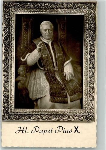 Neustift Hl. Papst Pius X. Gemälde in d. Piuskirche d. Anbetungsschwestern v. hl. Benedikt