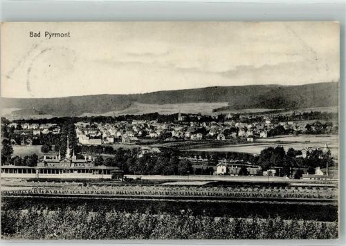 Bad Pyrmont 1911 Bahnhof