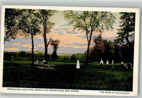 1920 French Lick Springs Hotel Golfplatz USA