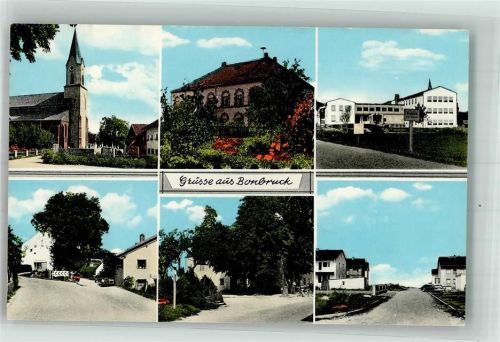 Bonbruck Pfarrkirche Mariä Himmelfahrt Rathaus Schule Dorfstraßen