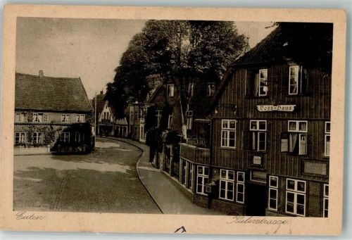 Eutin Kieler Straße mit dem Voss-Haus