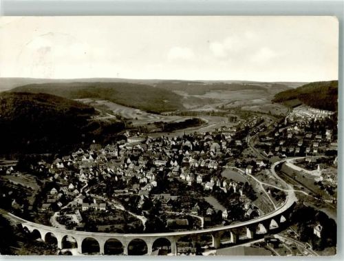 Nagold Fliegeraufnahme Viadukt