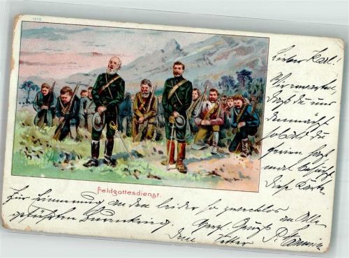 1903 Feldgottesdienst