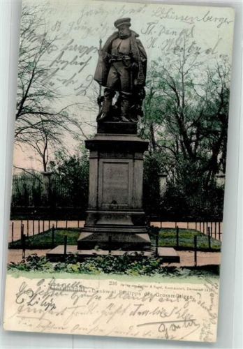 Darmstadt 1909 Denkmal Philipps des Großmütigen