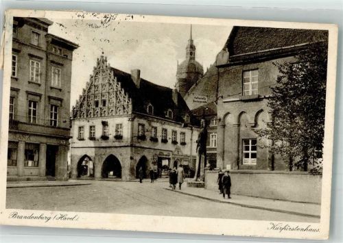 Brandenburg 1929 Denkmal Roland Kurfürstenhaus