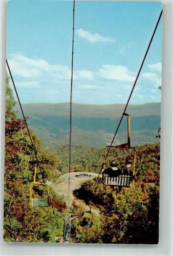 Blick auf die Great Smoky Mountains u. Gatlinburg