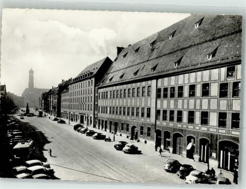 Augsburg Fuggerhäuser Maximilianstrasse Auto