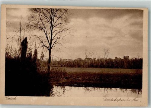 Kassel 1919 Auelandschaft