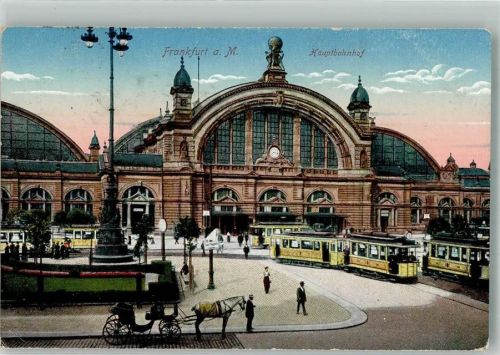 Frankfurt 1917 Hauptbahnhof