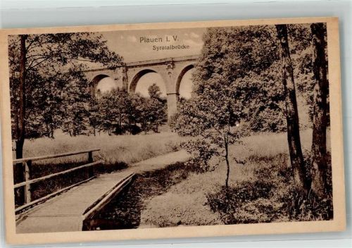 Plauen 1926 Syratalbrücke