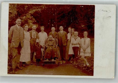 Familie Rollstuhl