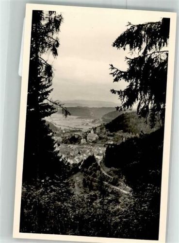 Oberndorf Panorama des Ortes Ort handschriftlich