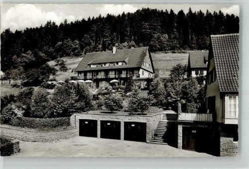 Alpirsbach 1956 Gasthaus Burghalde