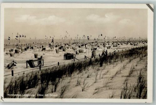 Langeoog Düne Strandkörbe