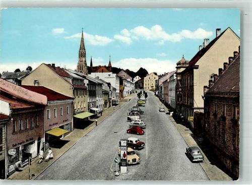 Zwiesel Stadtplatz Auto Geschäft