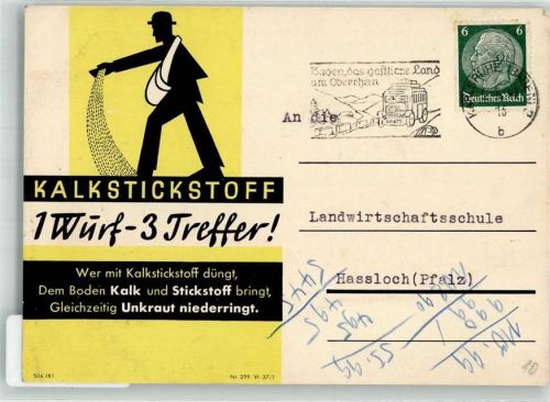 1941 Kalkstickstoff
