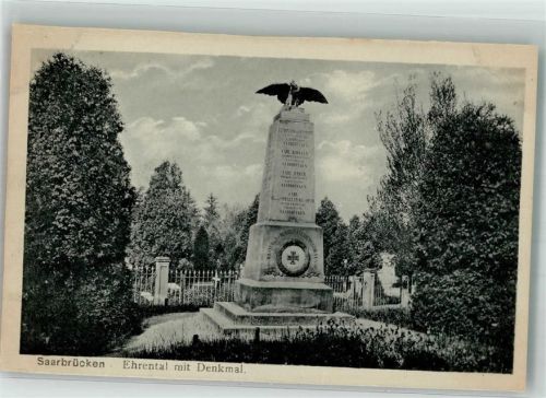 Saarbrücken Denkmal des 53. Regimentes im Ehrental