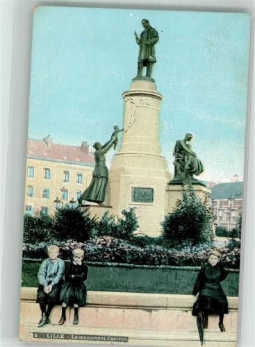 Lille 1914 Monument für Louis Pasteur