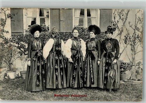 1907 Montafoner Volkstracht