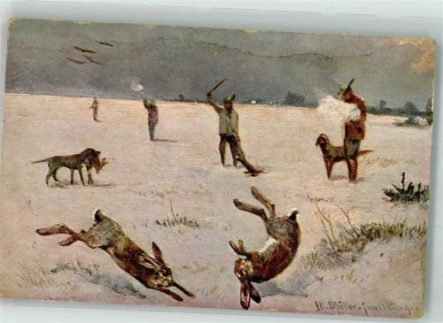 Jagd Hunde Hasen
