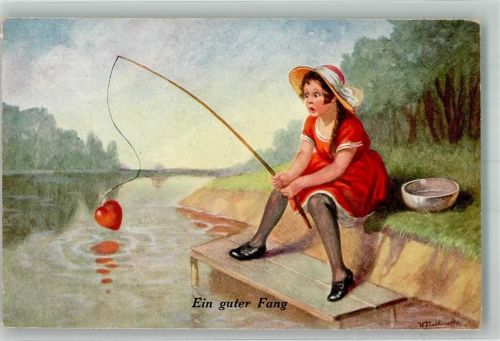 Guter Fang Frau angeln A.V. No. 848