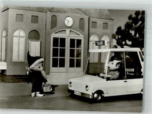 Das Sandmännchen hält ein Taxi an Fernsehen der DDR