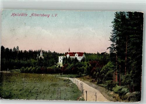Auerbach 1925 Heilstätte Albertsberg im Vogtland