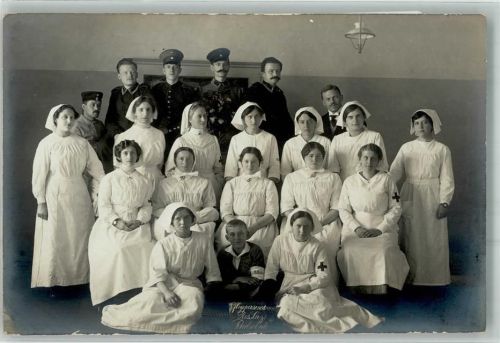 Speyer Reservelazarett Pflegepersonal Gruppenfoto