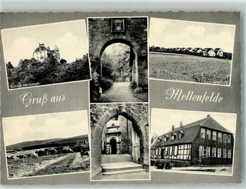 Mollenfelde Schloss Brjepsch Försterei