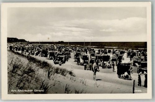 Ahlbeck 1954 Schwimmbad Strand