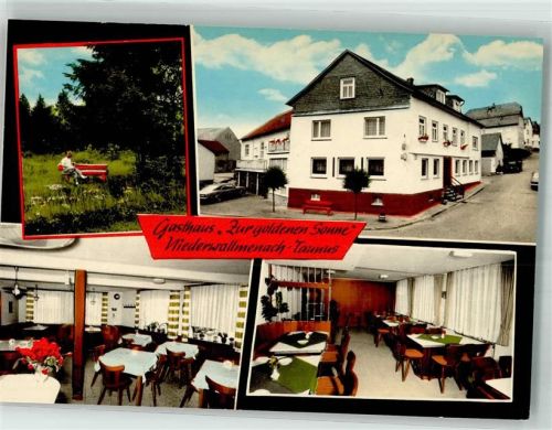 Niederwallmenach Gasthaus Pension Zur goldenen Sonne