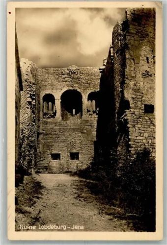 Jena 1944 Burg Ruine Lobedeburg