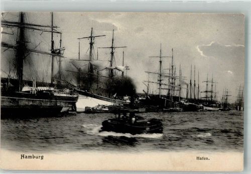 Hamburg Segelschiffhafen Barkasse