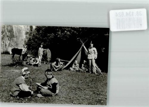 Fischhausen Kinderheim Schlichter Indianerspiel im Garten