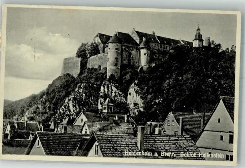 Heidenheim 1933 Schloss Hellenstein